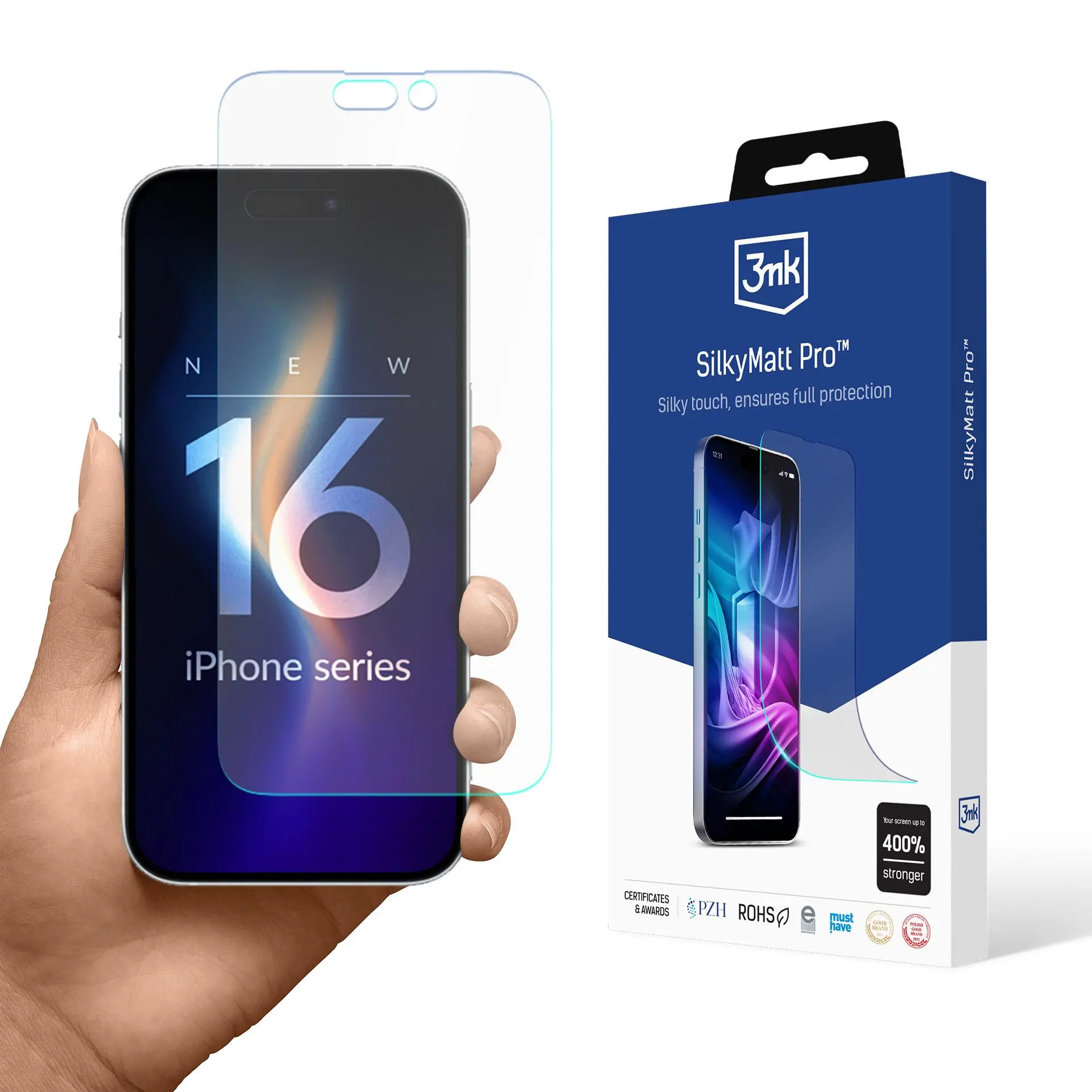 Folia ochronna 3mk SilkyMatt Pro do iPhone 16 Plus