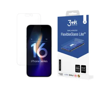 Szkło hybrydowe 3mk FlexibleGlass Lite do iPhone 16