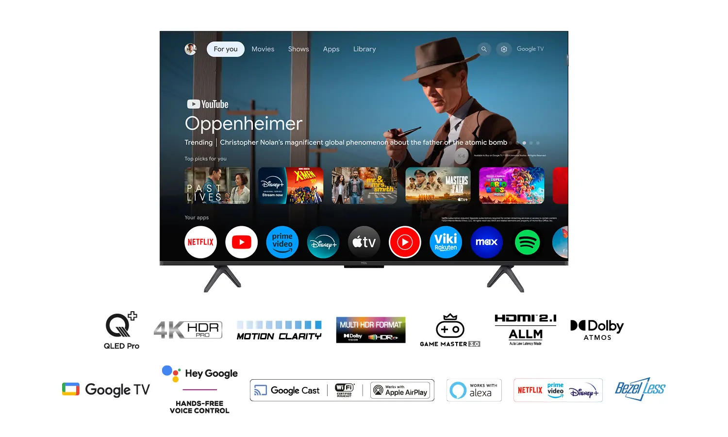 фото Телевізор TCL 50T7B