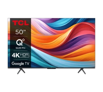 Telewizor TCL 50T7B 50" QLED 4K Google TV Dolby Vision Dolby Atmos HDMI 2.1 DVB-T2