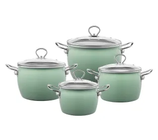 La Bonita Naturale LB8ZGE002 Indukcja Stal niskowęglowa 8 elementów