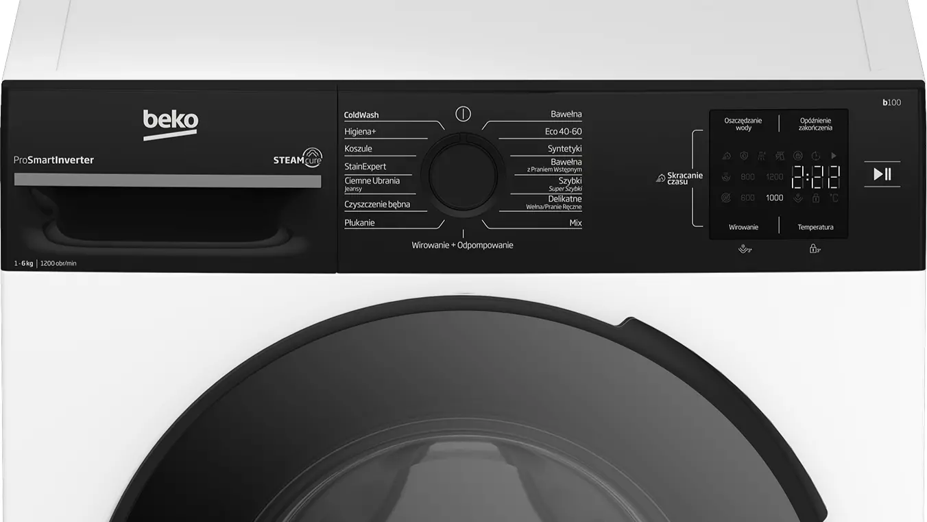 фото Пральна машина автоматична Beko BM1WFU36235WBPBDC