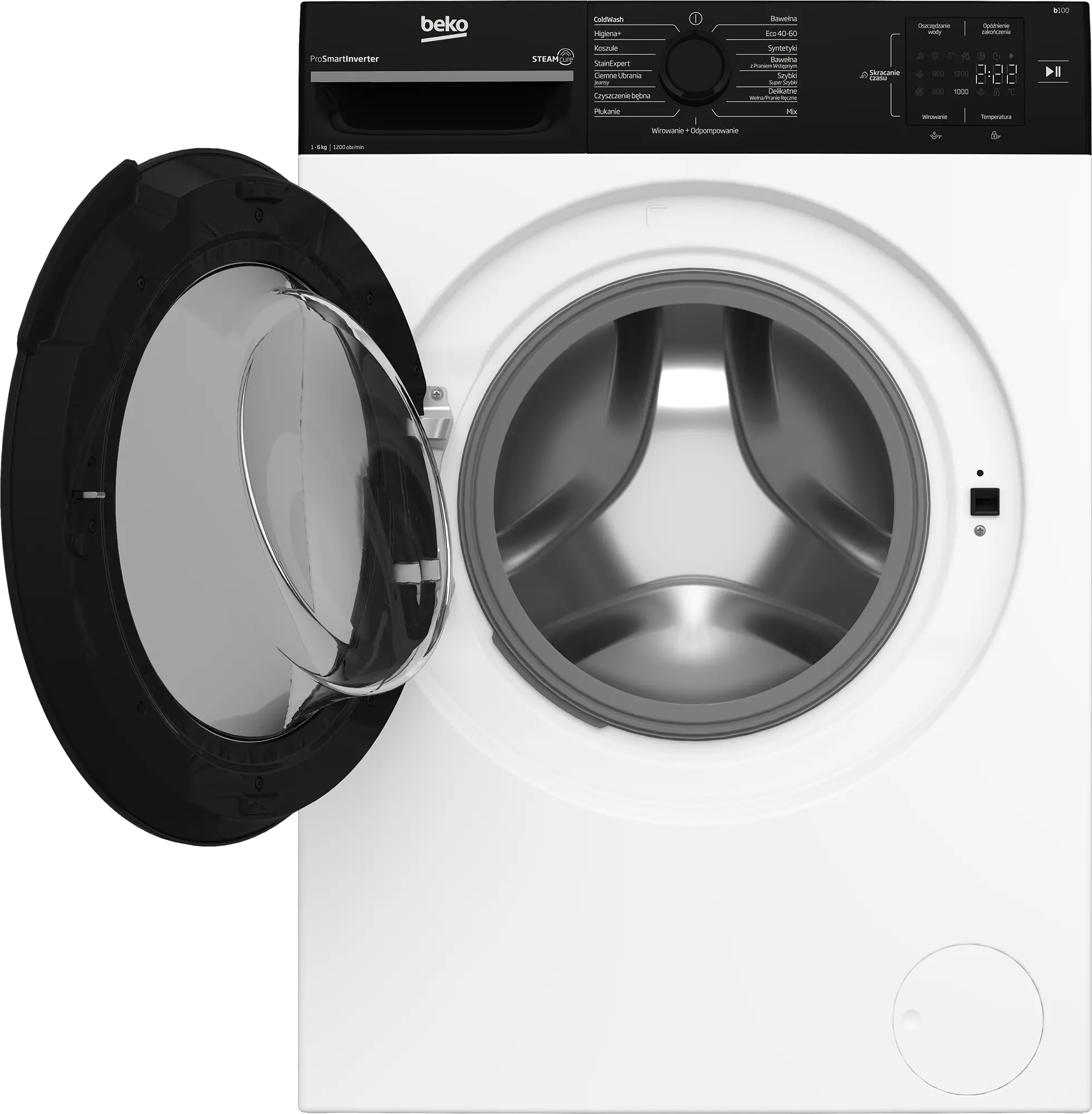 фото Пральна машина автоматична Beko BM1WFU36235WBPBDC