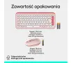 Zestaw Logitech POP Icon Combo Różowy