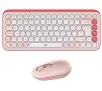 Zestaw Logitech POP Icon Combo Różowy