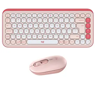 Logitech POP Icon Combo Różowy