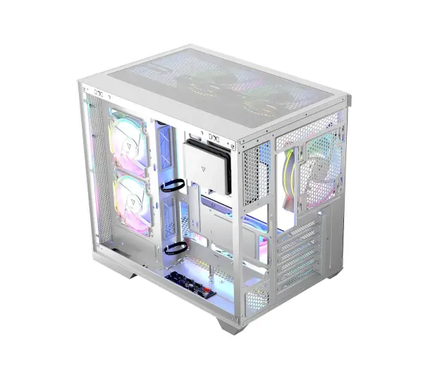 MODECOM Volcano Panorama Apex ARGB 7F Biały - Kup na Raty - RRSO 0%