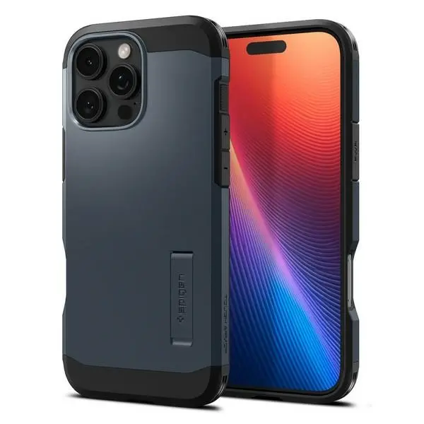 Etui Spigen Tough Armor MagSafe do iPhone 16 Pro Grafitowy