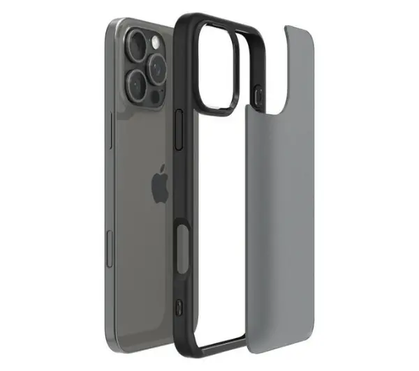 Spigen Ultra Hybrid do iPhone 16 Pro Max Czarny