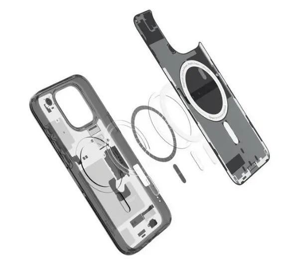 Spigen Ultra Hybrid MagSafe zero one do iPhone 16 Pro Czarny