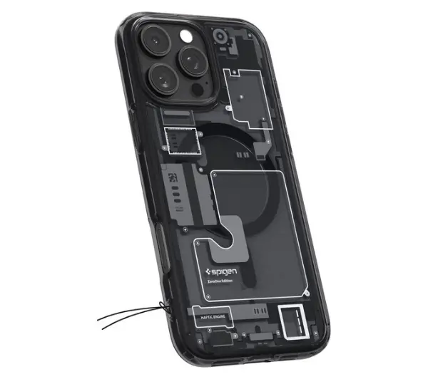Spigen Ultra Hybrid MagSafe zero one do iPhone 16 Pro Czarny