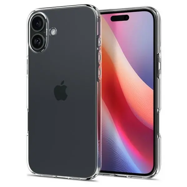 Etui Spigen Liquid Crystal do iPhone 16 Przezroczysty