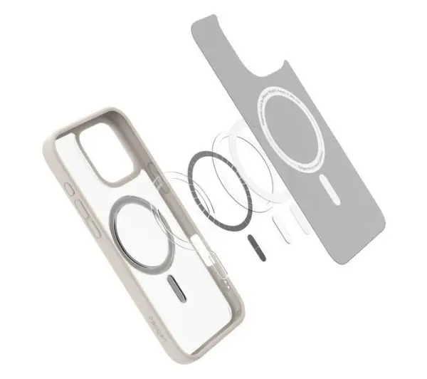 Spigen Ultra Hybrid MagSafe do iPhone 16 Pro Max Beżowy