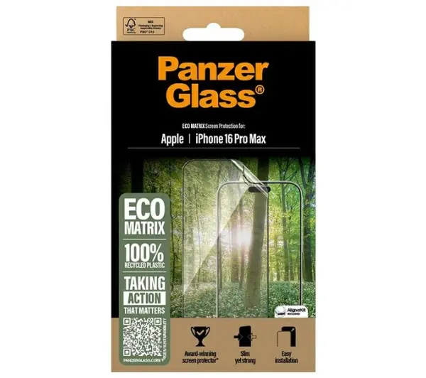PanzerGlass MATRIX Screen Protector Ultra-Wide Fit iPhone 16 Pro Max