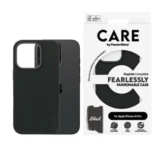 Etui PanzerGlass Fashion Case MagSafe do iPhone 16 Pro Czarny