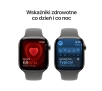 Apple Watch Series 10 GPS + Cellular koperta 42mm tytan naturalny pasek sportowy górska szarość