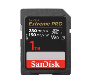 SANDISK Extreme PRO SDXC 1TB 280/150 V60 - Kup na Raty - RRSO 0%
