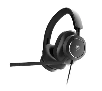 Słuchawki przewodowe z mikrofonem MSI MAESTRO 300 Nauszne Czarny