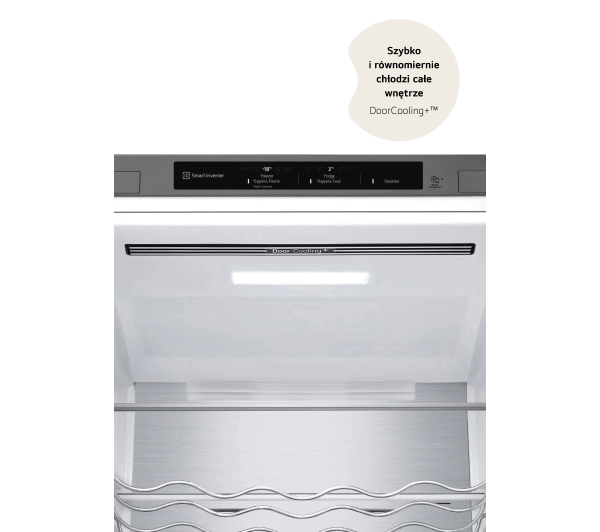 LG GBV7280AMB Pełny No Frost 203cm Komora świeżości Inox - Kup na Raty - RRSO 0%