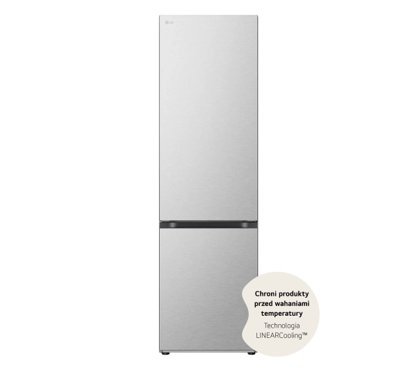 LG GBV7280AMB Pełny No Frost 203cm Komora świeżości Inox - Kup na Raty - RRSO 0%