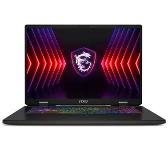 Laptop gamingowy MSI Sword 17 HX B14VFKG-020XPL 17" 240Hz i7-14700HX 16GB RAM 1TB Dysk SSD RTX4060 DLSS3 Szary