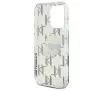 Etui Karl Lagerfeld IML Karl Head Electroplated do iPhone 16 Pro Przezroczysty