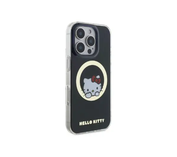 Hello Kitty IML Sweet Kitty MagSafe do iPhone 16 Pro Czarny