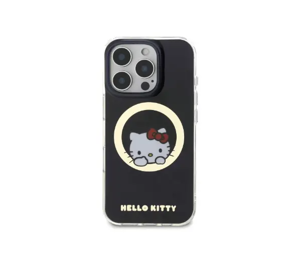 Hello Kitty IML Sweet Kitty MagSafe do iPhone 16 Pro Czarny