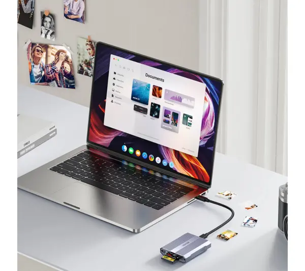Unitek R1022C01 CF Express SD/microSD USBA 10 Gbs + HUB