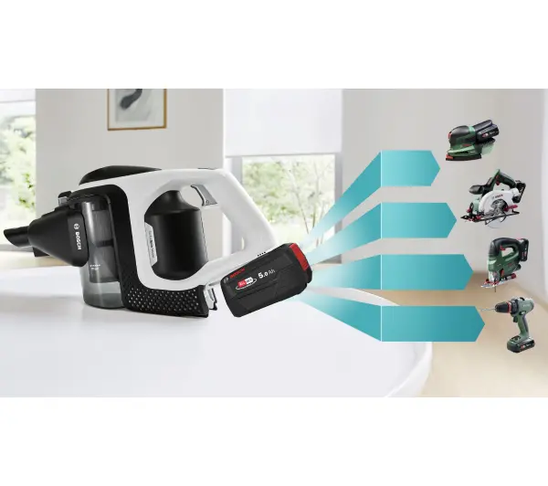 Bosch Unlimited Gen2 Serie 8 ProHygienic BCS8215HYG 45min Wymienny akumulator Mini elektroszczotka - Kup na Raty - RRSO 0%