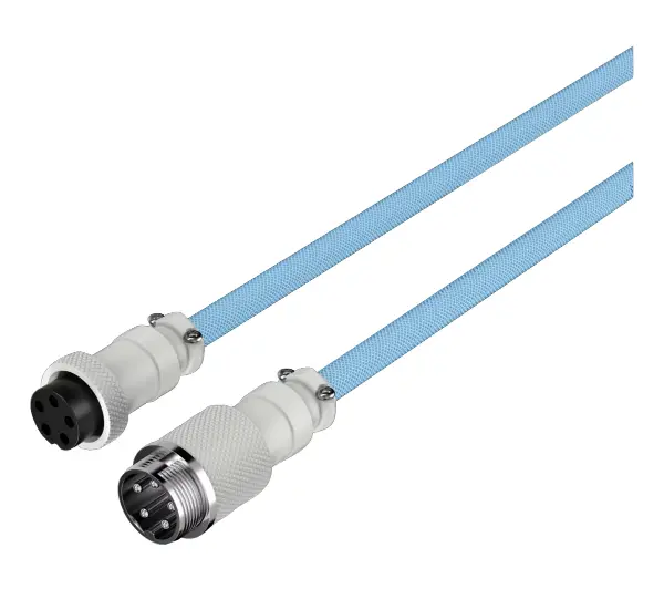 HyperX Spiralny 1,37m Niebiesko-biały