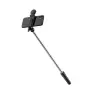 Selfie stick Hurtel WH1YXS 1m z lampą Czarno-srebrny