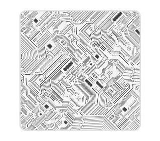 PGY-TECH ochronny rozmiar S Czarno-biały