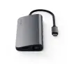 Hub USB Satechi ST-TCMM8PAM Type-C Multimedia Adapter Szary