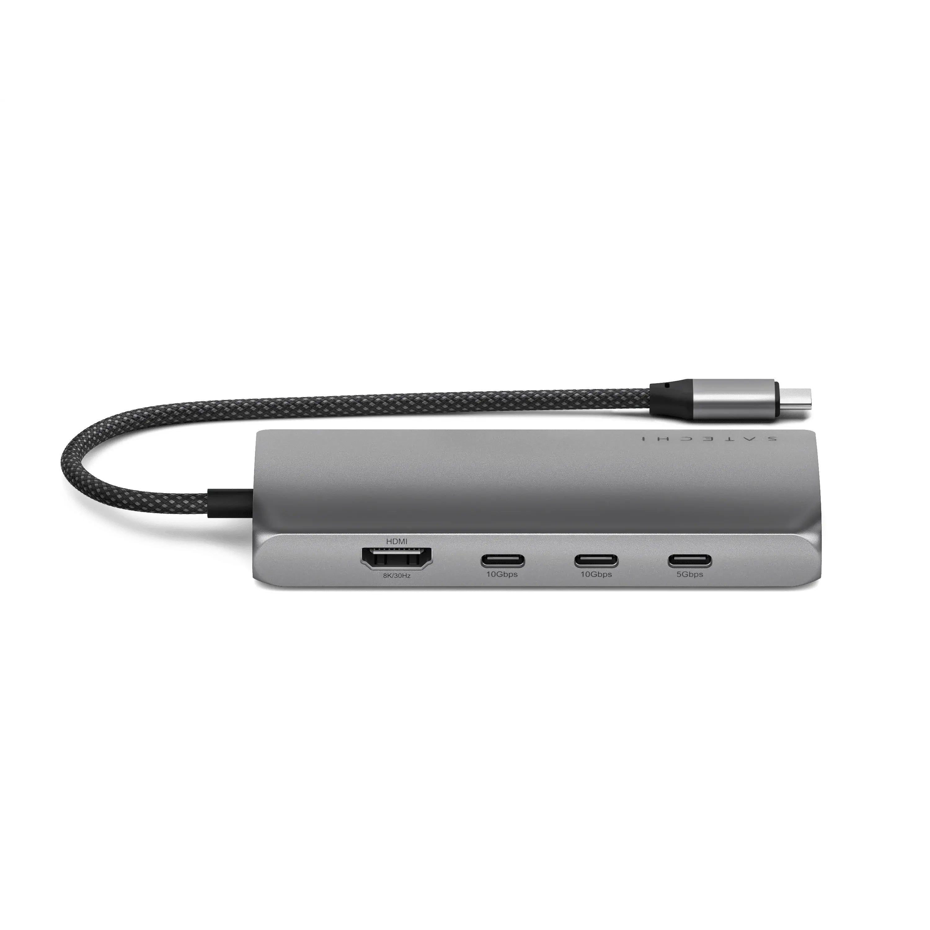 Hub USB Satechi ST-P8KEM USB-C Multiport Adapter 8K Szary