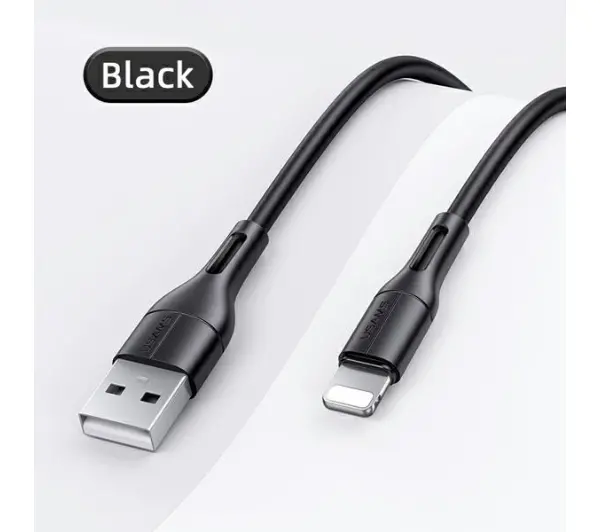 USAMS USB do Lightning 2A Fast Charge 1m Zielony
