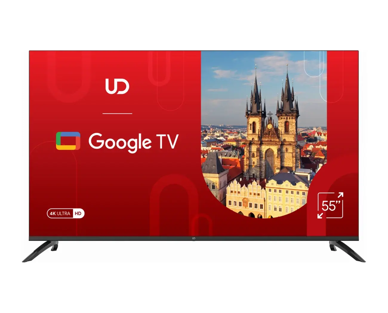 Telewizor UD TV 55GU6210S 55" LED 4K Google TV Dolby Vision Dolby Atmos DVB-T2