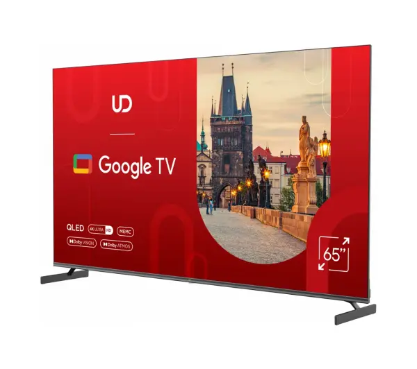 UD TV 65QGU7210S  65"QLED 4K Google TV Dolby Vision Dolby Atmos DVB-T2
