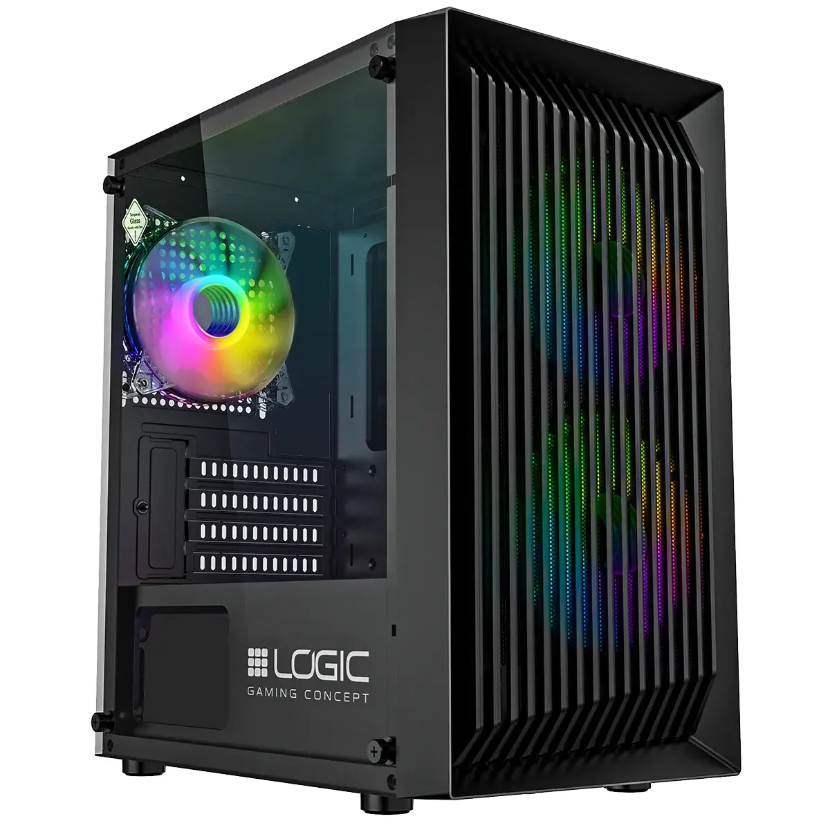 Obudowa Logic Atos ARGB Czarny