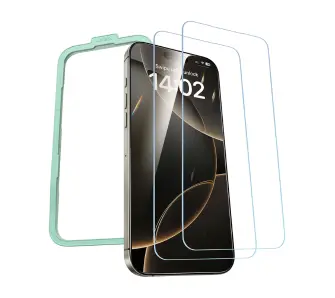 Szkło hartowane UGREEN SP629 do iPhone 16 Pro 2 szt. + ramka montażowa