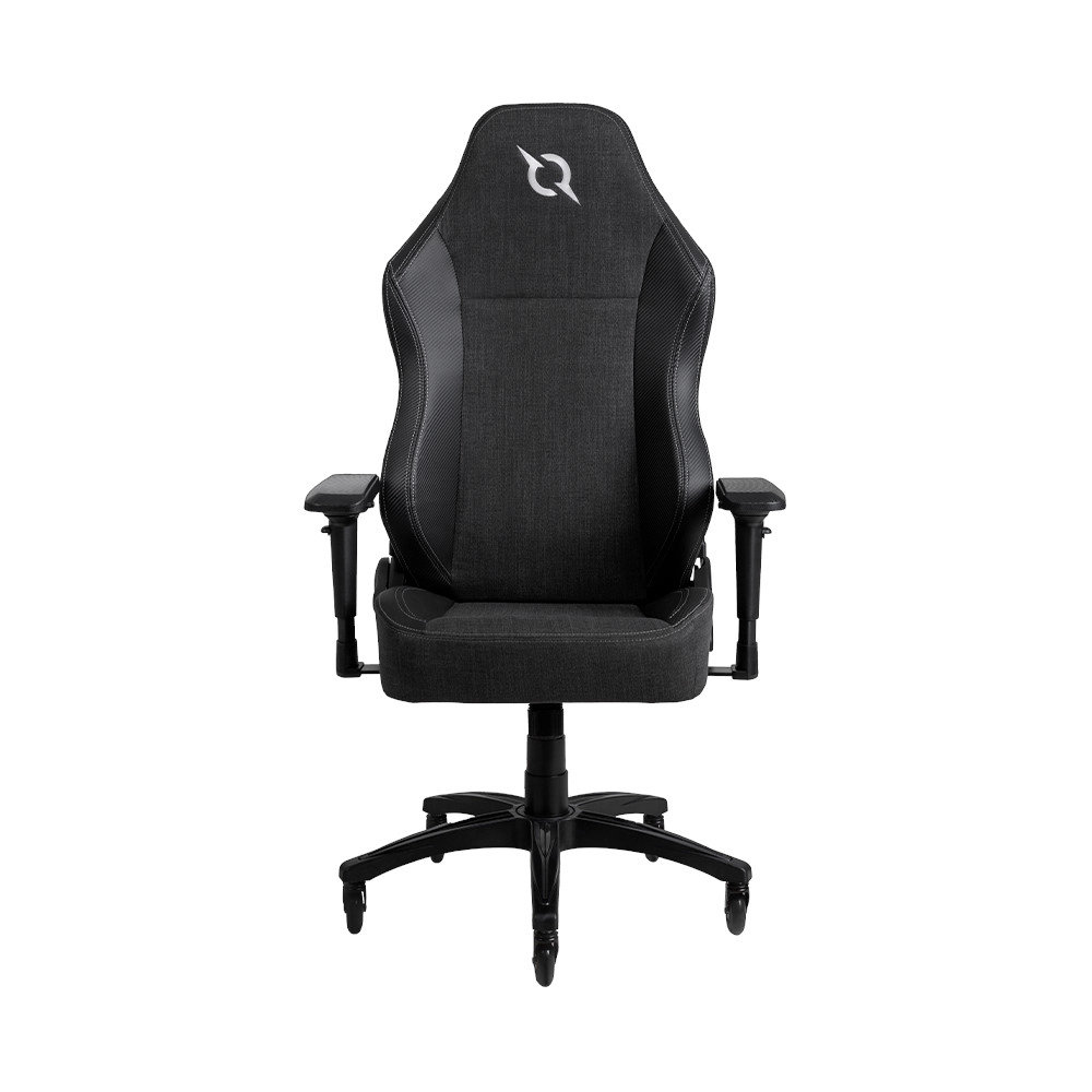 Fotel Aqirys Tarvos Gamingowy do 140kg Tkanina Skóra ECO Czarny