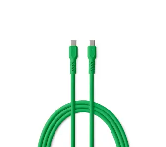 Kabel Colorum USB-C do USB-C 3A CK60 1,8m Zielony