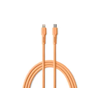 Kabel Colorum USB-C do Lightning 2,4A 1,8m Pomarańczowy