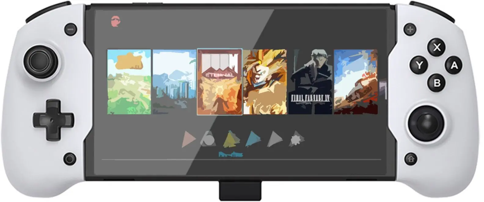 фото Геймпад Dobe TNS-1125 Nintendo Switch Oled White