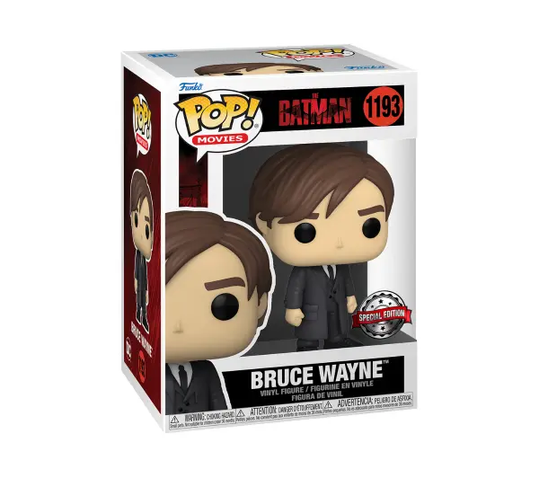 Zdjęcia - Figurka / zabawka transformująca Funko Pop Movies The Batman Bruce Wayne 