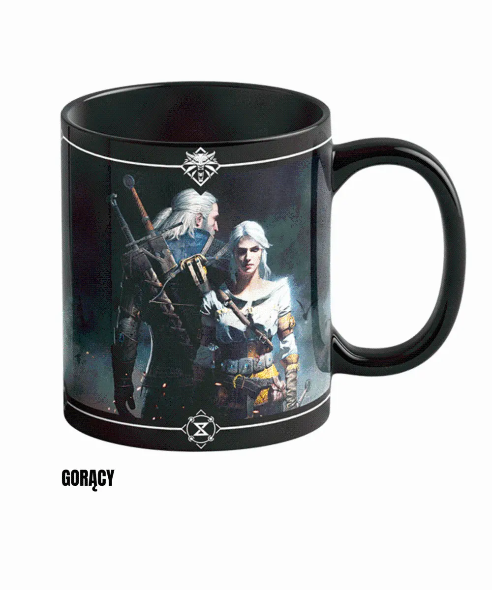 Kubek Good Loot The Witcher 3 Geralt & Ciri