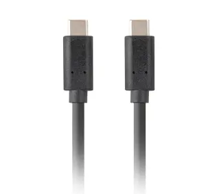Lanberg USB-C do USB-C 3.1 PD 100W 1m Czarny