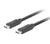 Kabel Lanberg USB-C do USB-C 3.1 PD 100W 1m Czarny