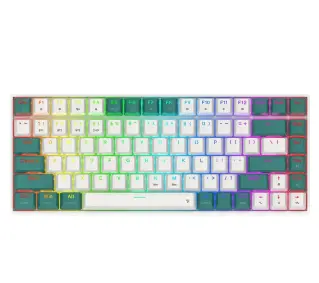 Redragon K678 Pro Singed Biało-zielony