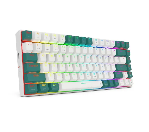 Redragon K678 Pro Singed Biało-zielony